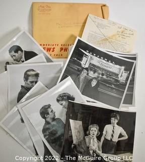 Group of Theater Black & White Publicity Photos and Playbills from The National Theater.