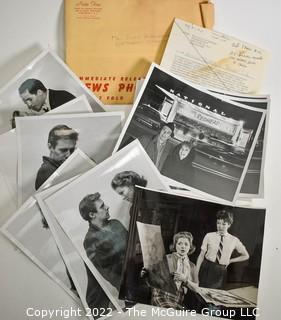 Group of Theater Black & White Publicity Photos and Playbills from The National Theater.