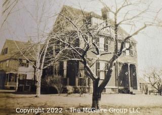 19th Century Family Photo Album with Wedding, Beach Vacation and Period Homes. 