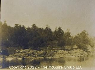 19th Century Family Photo Album with Wedding, Beach Vacation and Period Homes. 