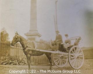 19th Century Family Photo Album with Wedding, Beach Vacation and Period Homes. 