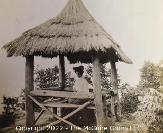 19th Century Family Photo Album with Wedding, Beach Vacation and Period Homes. 