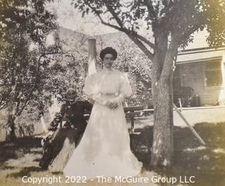 19th Century Family Photo Album with Wedding, Beach Vacation and Period Homes. 