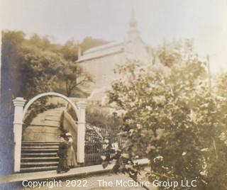 19th Century Family Photo Album with Wedding, Beach Vacation and Period Homes. 