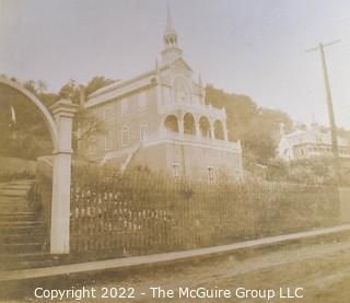 19th Century Family Photo Album with Wedding, Beach Vacation and Period Homes. 