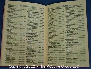 Vintage Greater Los Angeles Area Business Directory. 