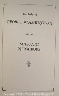 Vintage Souvenir Booklets on the Washington Monument and George Washington as a Mason