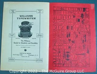 Vintage Souvenir Booklets on the Washington Monument and George Washington as a Mason