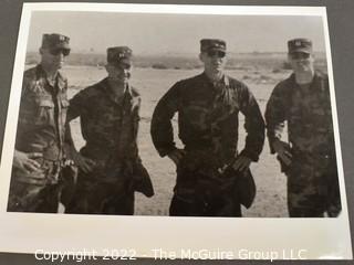 Eight (8) Black & White Photos from Desert Shield, Saudi Arabia. 1991