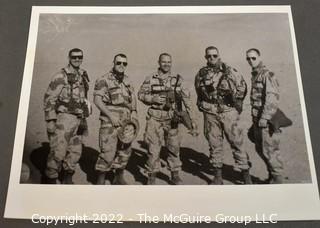 Eight (8) Black & White US Army Photos 1988. Includes General Franks and Captain H.R. McMaster.