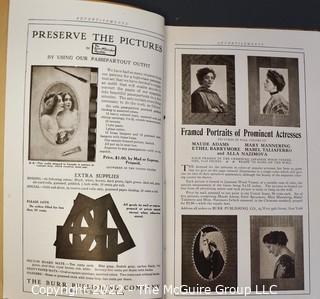 Victorian Art Nouveau Womans Monthy Magazine "The Burr-McIntosh Monthly", August 1908.