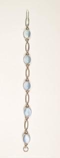 Birks Sterling Silver with Moonstone Bracelet. 