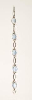 Birks Sterling Silver with Moonstone Bracelet. 