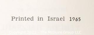 Art History Book (1965)"Jossi Stern Sketchings and Drawings" Israeli Artist Yossi Stern (1923-1992) was a Jerusalem painter in the full sense of the word. Born in a small village in the north of Hungary, he came to Israel alone in 1940, when he was 17, on the illegal immigrant ship, Sakariya.