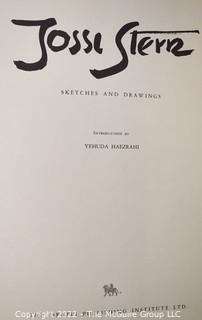 Art History Book (1965)"Jossi Stern Sketchings and Drawings" Israeli Artist Yossi Stern (1923-1992) was a Jerusalem painter in the full sense of the word. Born in a small village in the north of Hungary, he came to Israel alone in 1940, when he was 17, on the illegal immigrant ship, Sakariya.