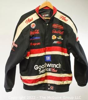 Dale Earnhardt NASCAR cloth jacket made by Chase Authentics. Size Large.  Appears to have little if any wear.  