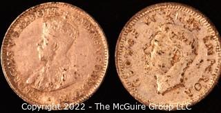 Coin: 1911 Australian 3 Pence & 1946 New Zealand 3 Pence Coins