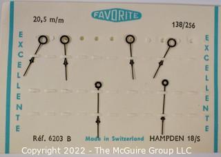 NOS Swiss Favorite and Augusta Watch Hands
