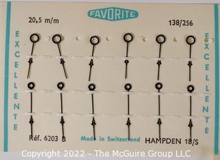 NOS Swiss Favorite and Augusta Watch Hands
