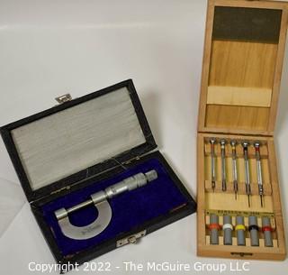 Micrometer and Bergeon Screwdriver Set