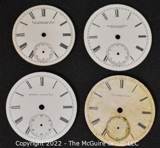 Assortment of 30 Enamel Watch Dials 