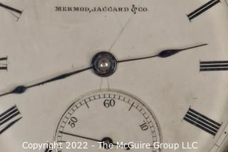 Size 18 - Hampden Watch Co. - Mermod, Jaccard & Co. - "Standard", St. Louis, MO - Serial# 222943 - 11J - Hunting Silver Plated Case 