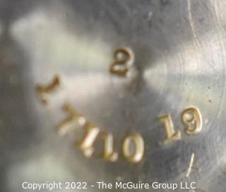 Size 18 - Hampden Watch Co., Springfield, MA - 
C P Forbes - Serial# 445353 - 11J - Regulator on Plate - Open Coin Silver Case