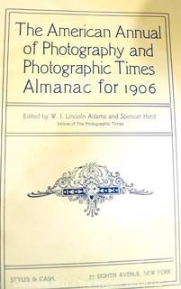 Magazine: Individual pages of the 1905 "Photographic Times" Magazine