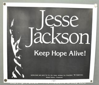 1988 Presidential Campaign Poster of Jesse Jackson