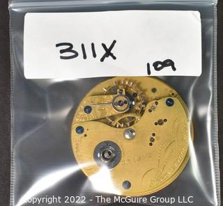 Size 18 - New York Watch Co - John L. King, Springfield, MA - Serial# 5403 - 3/4 Plate -  17J  Adjusted for Temperature - 