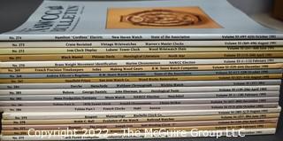 Collection of NAWCC (National Association of Watch and Clock Collectors) Magazines 