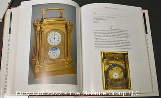 Books: Fine Carriage Clocks by Joseph Finelli; American Watchmaking by Michael C. Harrold; and American Pocket Watches by Cooksey Shugart