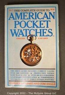 Books: Fine Carriage Clocks by Joseph Finelli; American Watchmaking by Michael C. Harrold; and American Pocket Watches by Cooksey Shugart