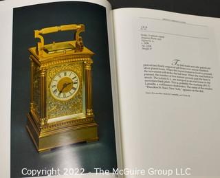 Books: Fine Carriage Clocks by Joseph Finelli; American Watchmaking by Michael C. Harrold; and American Pocket Watches by Cooksey Shugart