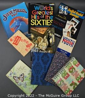 Group of Vintage Sheet Music and Journals Including the Steve Miller Band. 