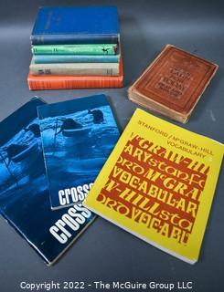 Selection Of Soft And Hardcover Books Including Steppenwolf (1963) By Herman Hesse.