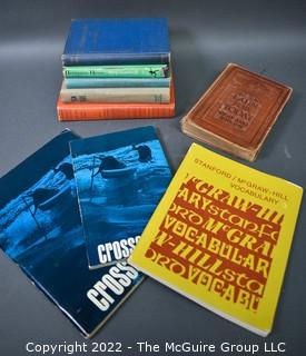 Selection Of Soft And Hardcover Books Including Steppenwolf (1963) By Herman Hesse.