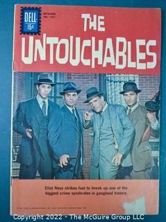 The Untouchables TV Series Four Color Comic Book #1237, Dell Comics December 1961 