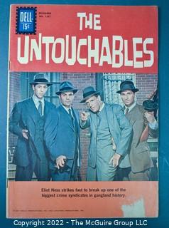 The Untouchables TV Series Four Color Comic Book #1237, Dell Comics December 1961 