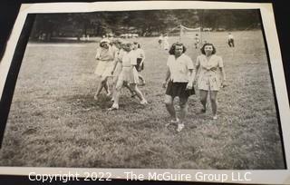 Vintage Post WWII Family Photo Album of Summer Camp.  