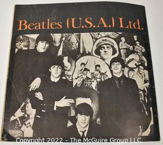 Beatles: USA Ltd-World Tour Program, 1965