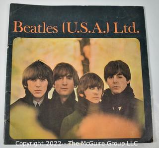 Beatles: USA Ltd-World Tour Program, 1965