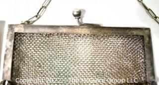 Two (2) Antique Metal Mesh Handbags 