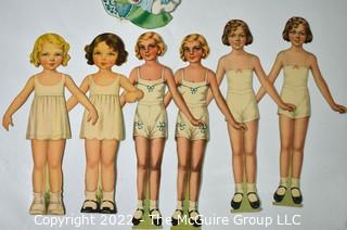 Group of Vintage Paper Dolls 