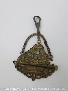 Sterling pendant, #1197