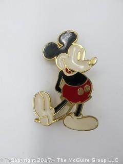 Mickey Mouse pin, marked Walt Disney Productions; #1199