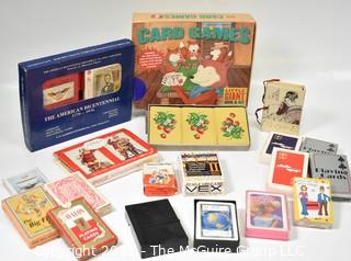 Collection of Playing Cards and Card Games. 