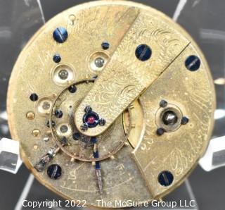 Size 18 - Excelsior Watch Co., Bedford, MA - Serial# 281C2H 