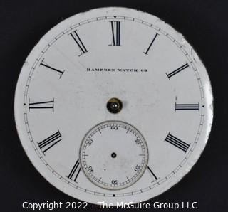 Size 18 - Hampden Watch Co. - Woolworth - Serial# 117048