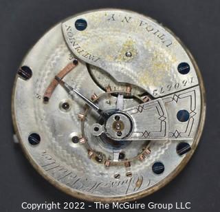 Size 18 - Hampden Watch Co. - Charles H. Schiller, Utica, NY - Serial# 160672
